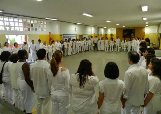 Kuan Yin abriu seus mil braços e os estendeu aos braços de cada um dos facilitadores!